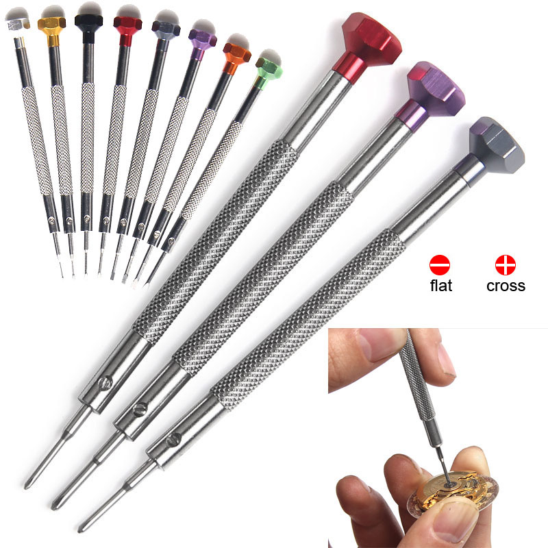Watch Lubricant Oil - 0.6-2.0mm Alloy Stainless Steel Screwdriver for