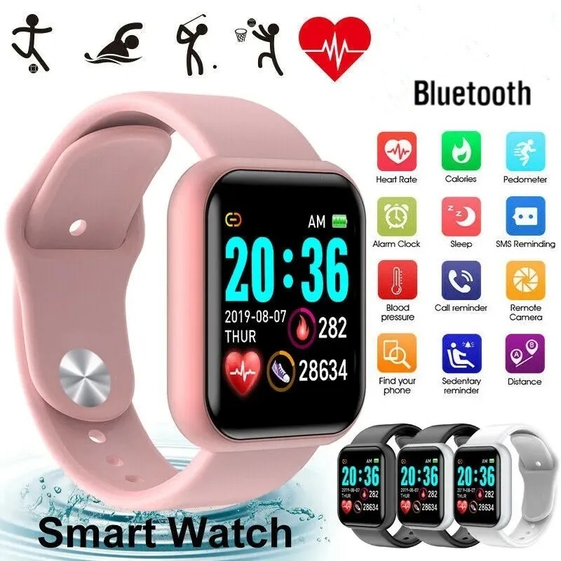 Smartwatch Watches With Bluetooth - Smart Watch For Women Men Wristwatch