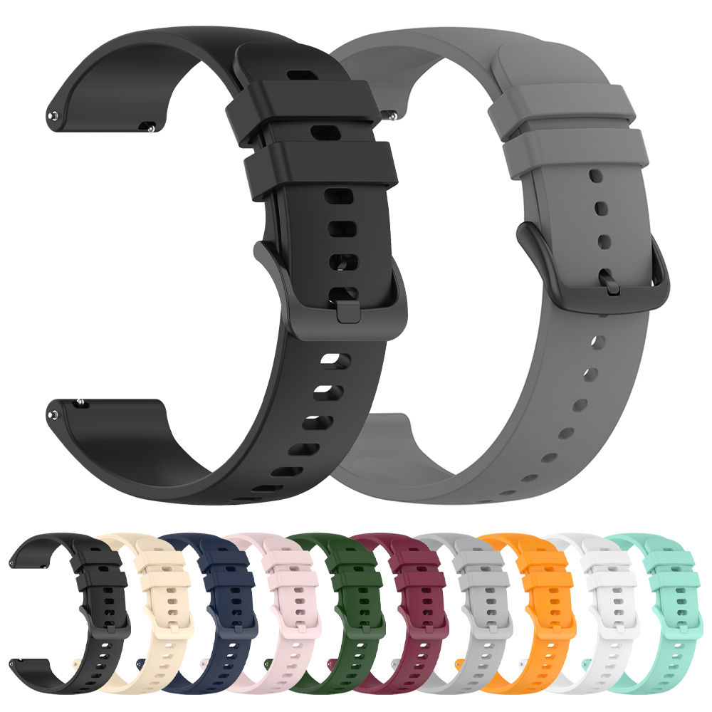 Watch S Realme - 22mm 20mm Soft Silicone Strap For