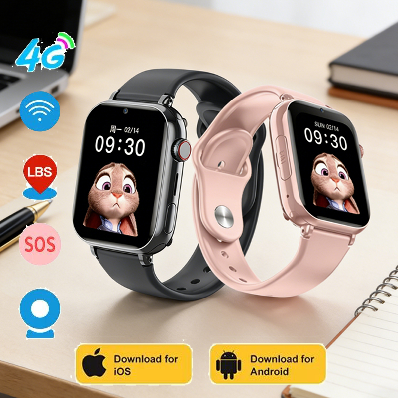 Smartwatch Watches Gift For Boys - 4G Smart Watch Kids LBS Location
