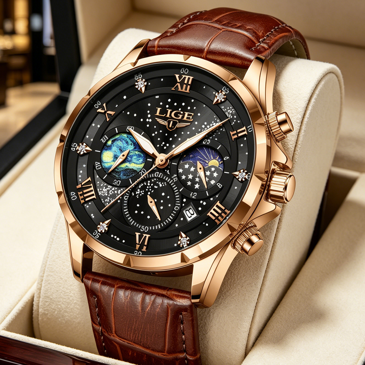 Smartwatch Army Watches For Men - LIGE 2026 Top Luxury Brand Men