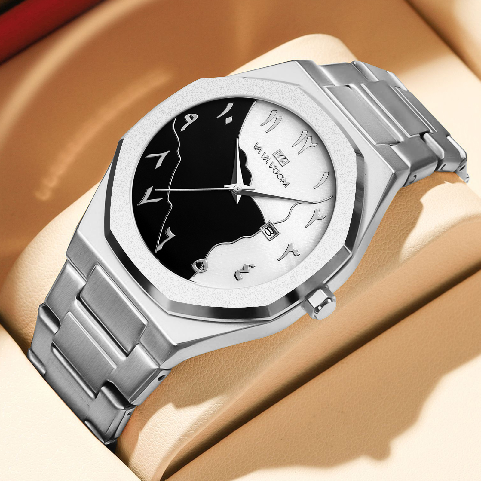 Smartwatch Watches Brands For Men - Top Brand Men Watch Marble Dial
