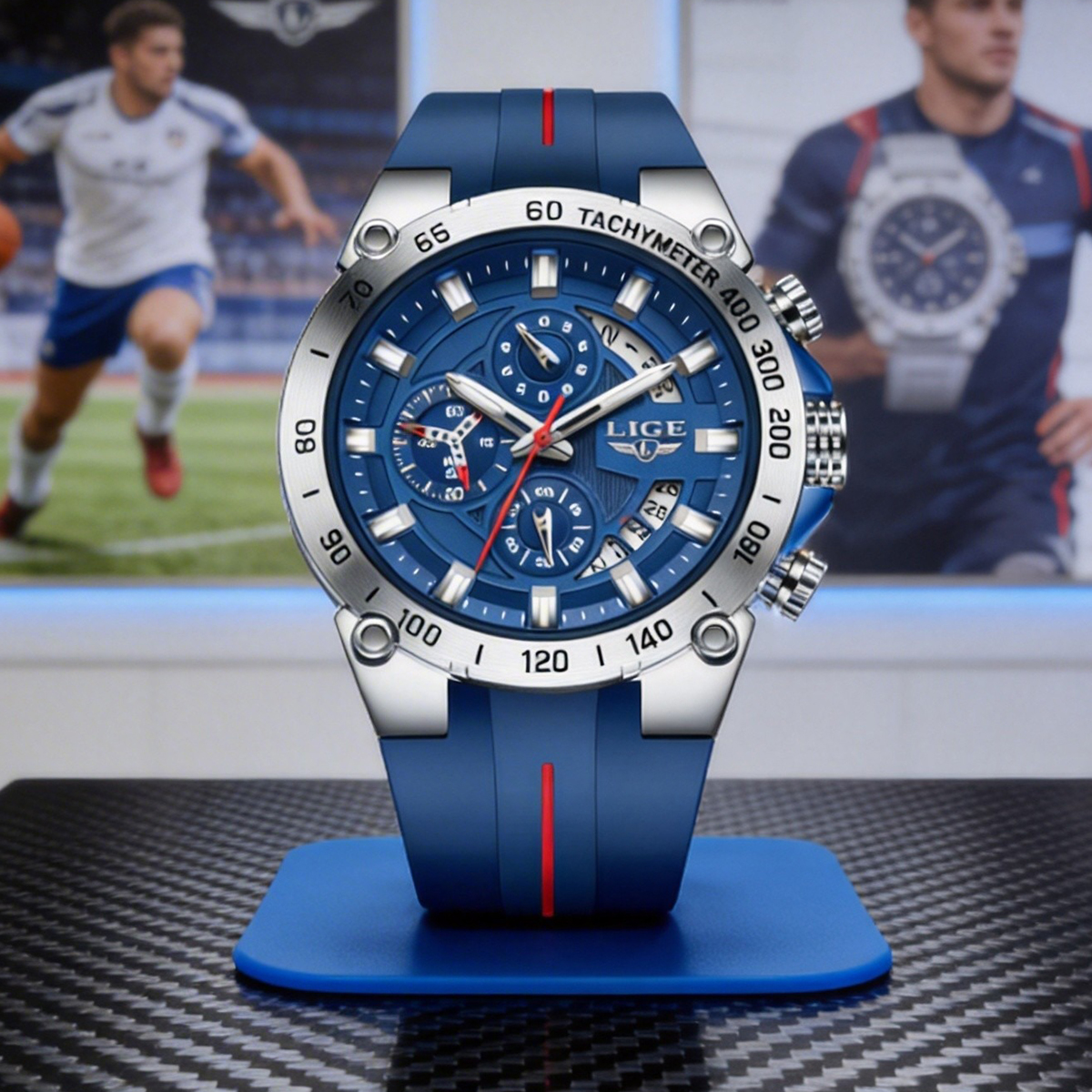 Smartwatch Army Watches For Men - LIGE 2026 Brand Watch Men Silicone
