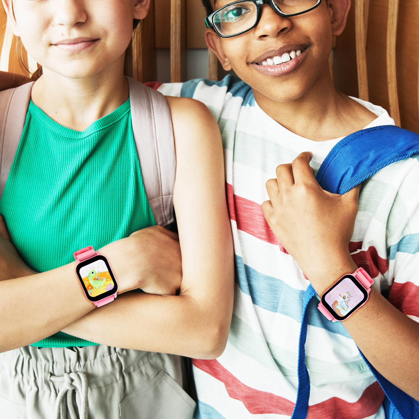 Smartwatch Pink Watches For Kids - Kids Smart Watch with Educational Games