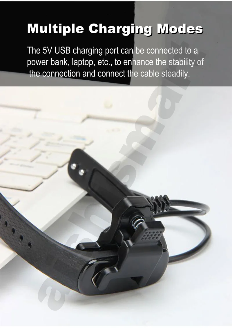 Clip Charger 2pin 3pin 3mm 4mm - مراجعة Watch X7 وسعره