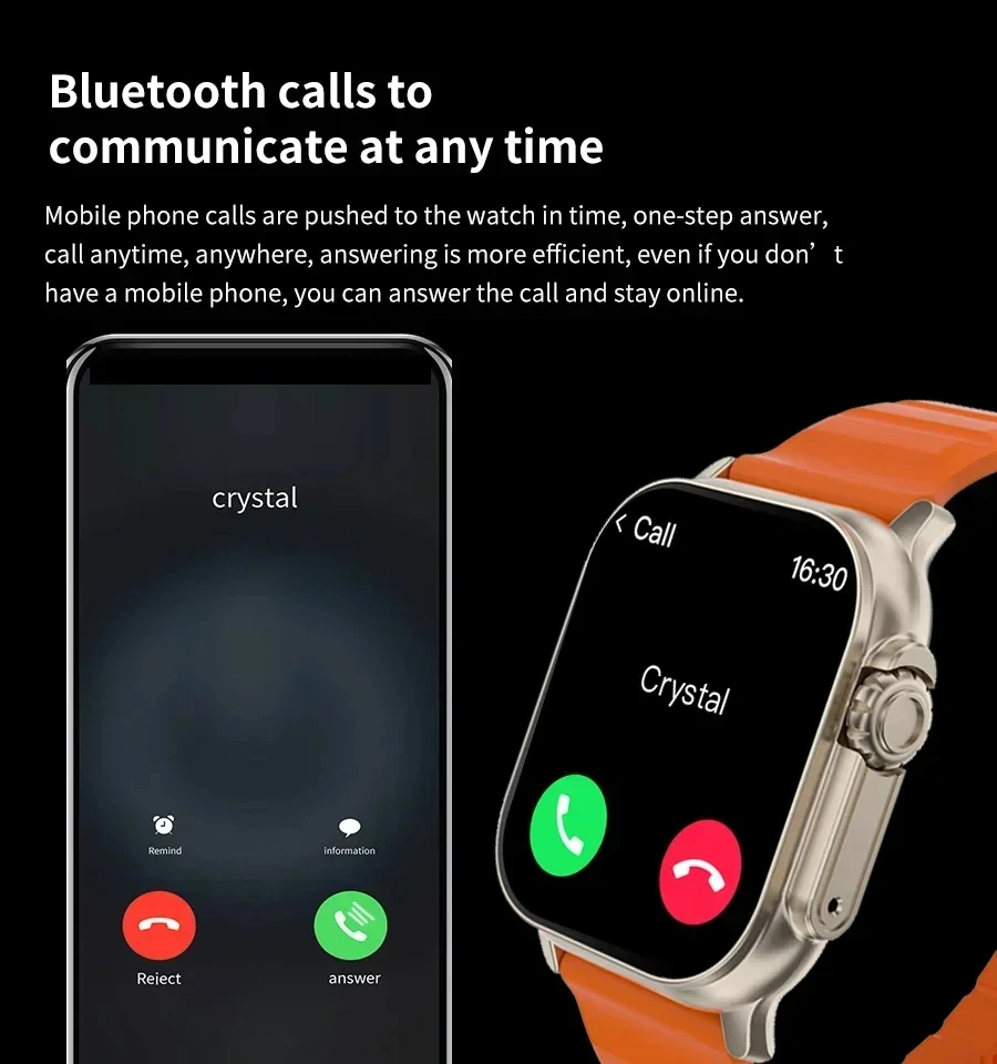 New Watch T10 Ultra Smart Watc - مراجعة Smartwatch Watches With Bluetooth وسعره