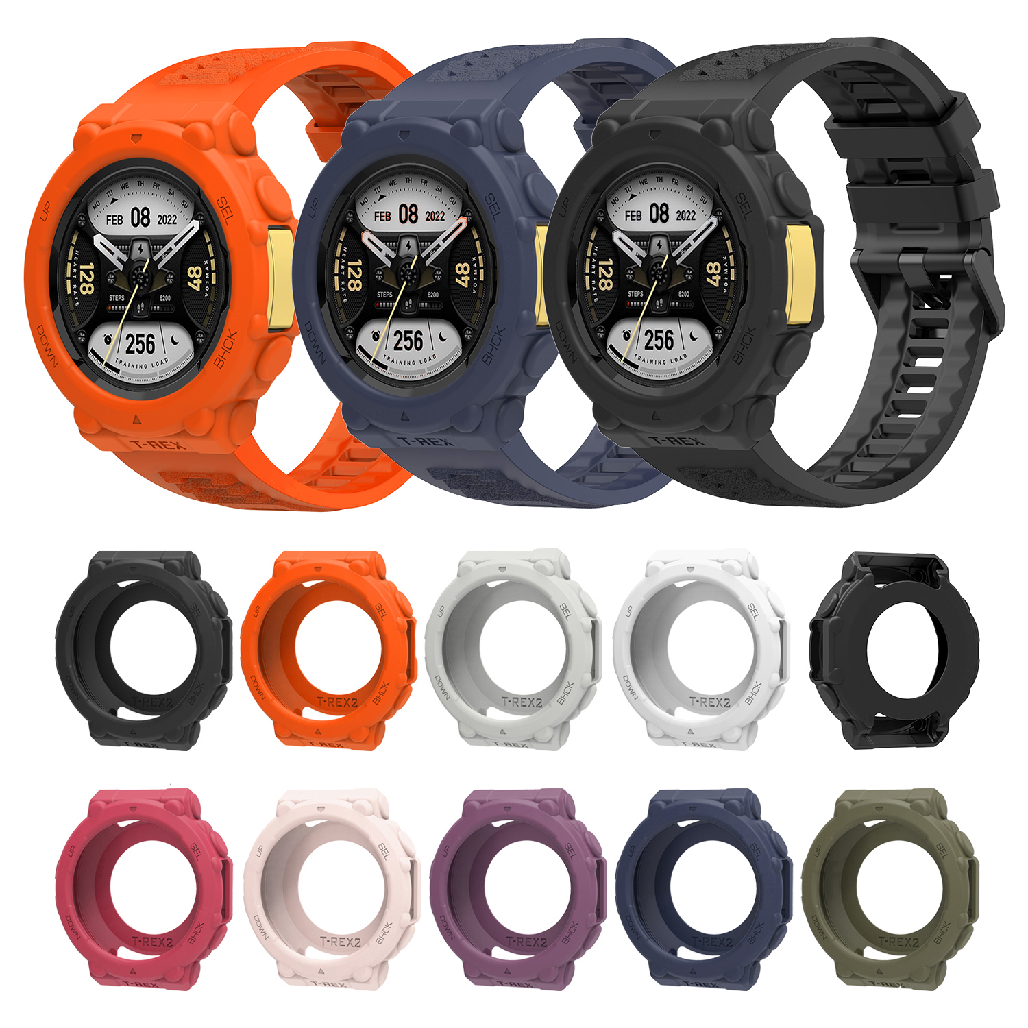 Silicone Strap&Case For Huami  - مراجعة Smartwatch Watches Amazfit وسعره