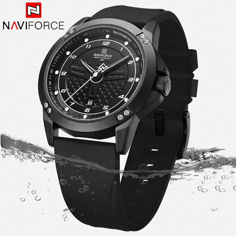 NAVIFORCE New 8031 Men Watch T - مراجعة Smartwatch Army Watches For Men وسعره
