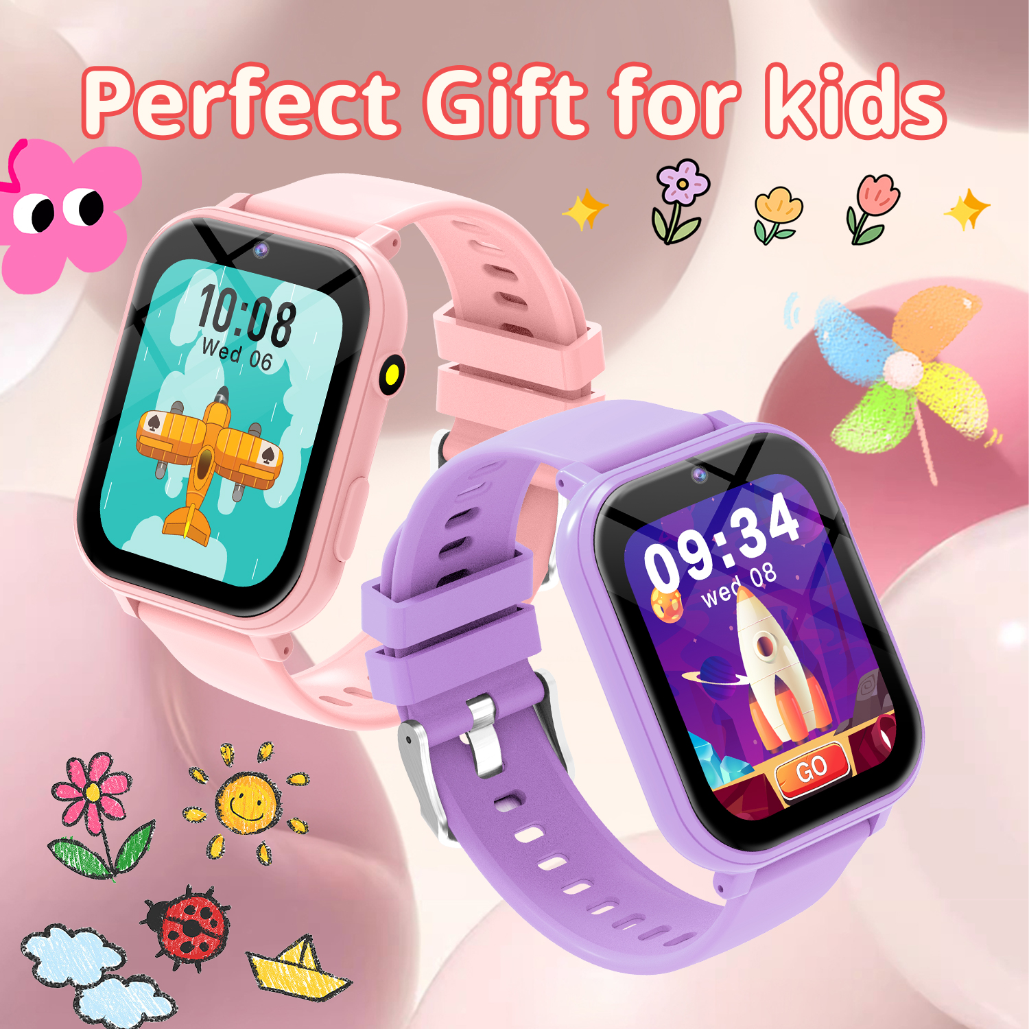 Kids Smart Watch Games Camera  - مراجعة Smartwatch Watches Gift For Boys وسعره