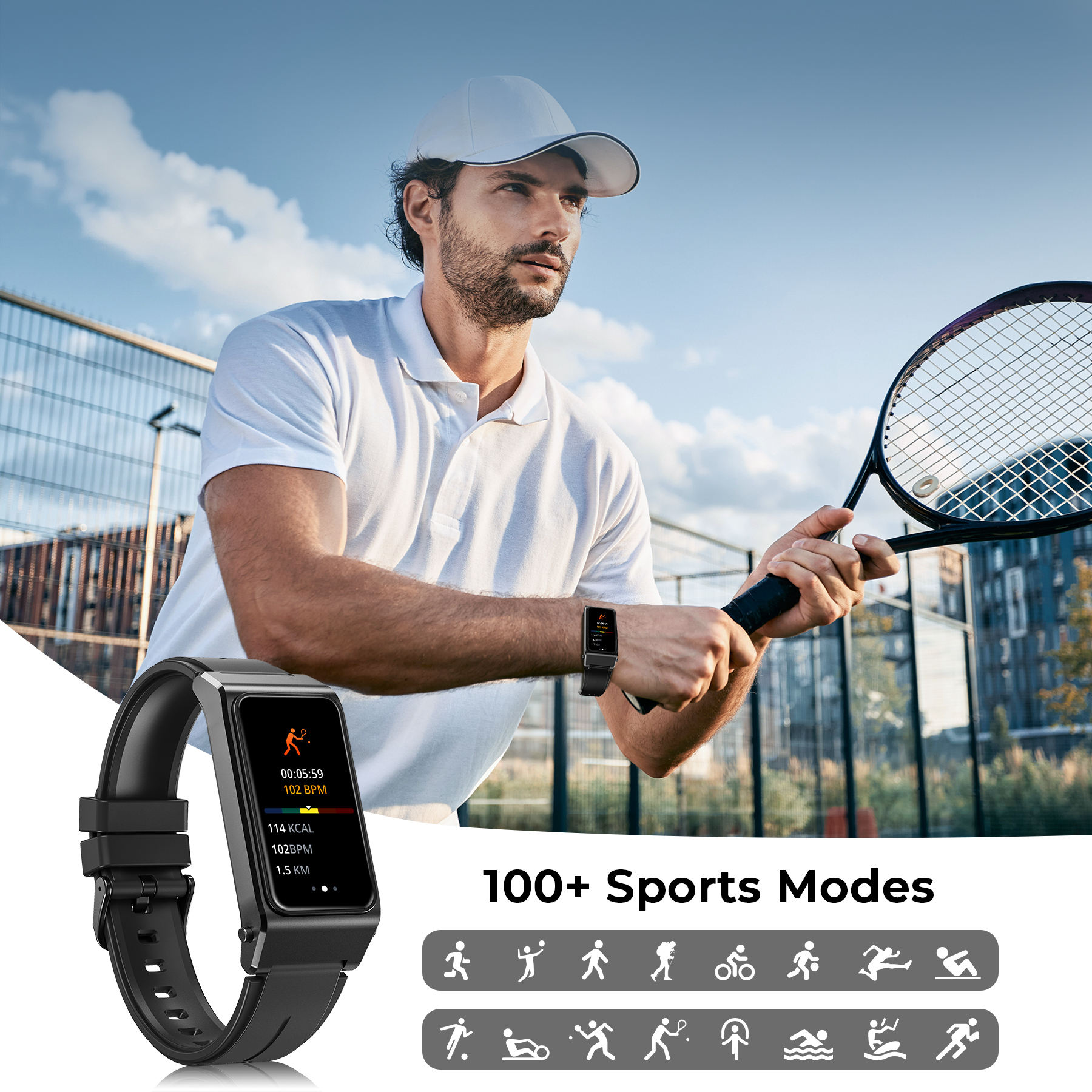 OUKITEL BT11 Smartwatch Blueto - مراجعة Smartwatch Watches With Bluetooth وسعره