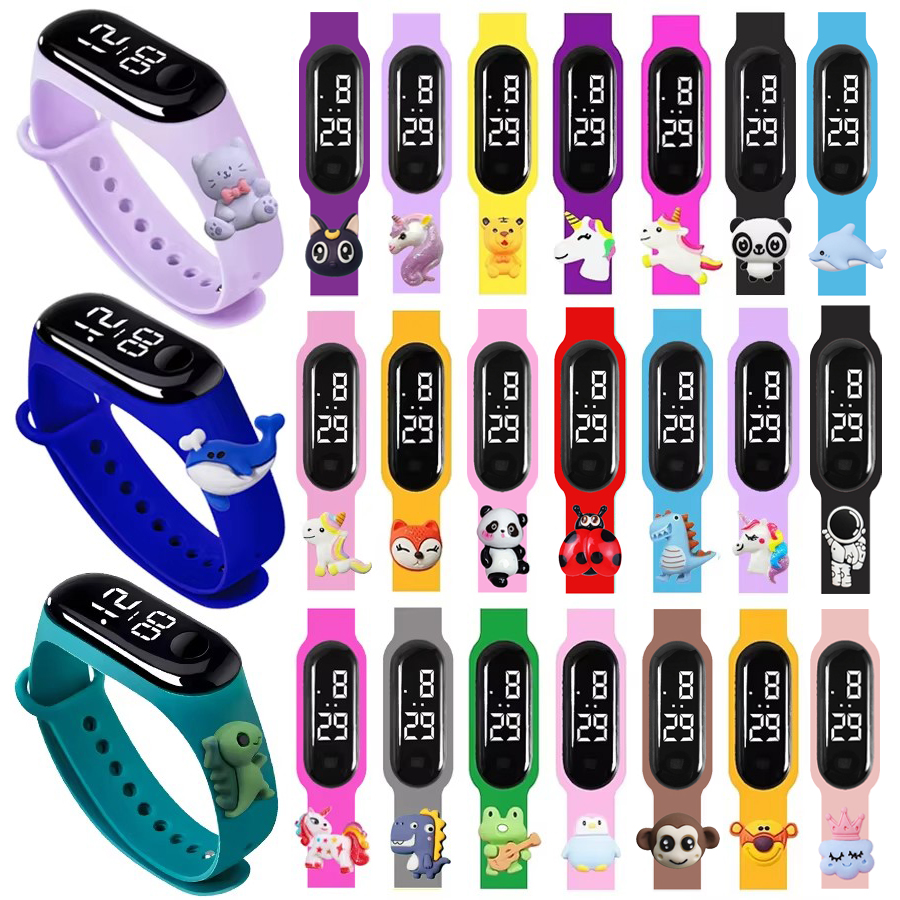 2025 New Kids Smart Touch Led  - مراجعة Smartwatch Digital Watches For Kid Girl وسعره