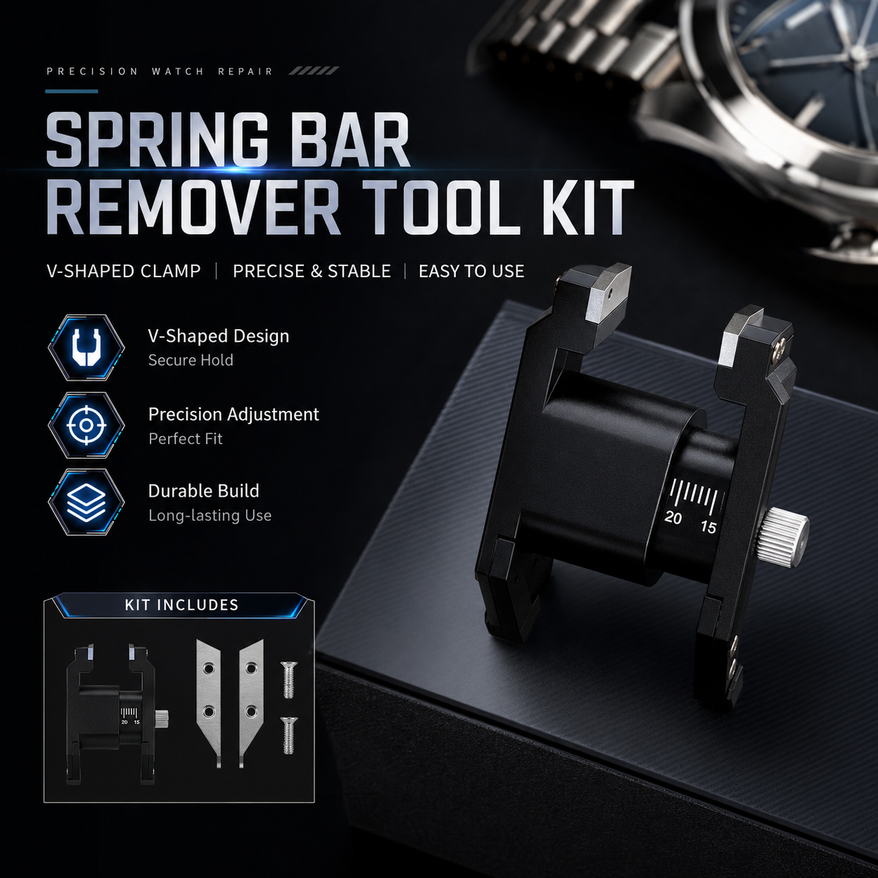 Professional Watch Bracelet Re - مراجعة Spring Bar Tool وسعره
