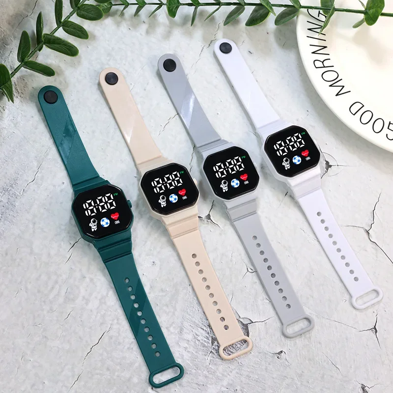 Kids Watches LED Digital Kids  - مراجعة Smartwatch Digital Watches For Kid Girl وسعره