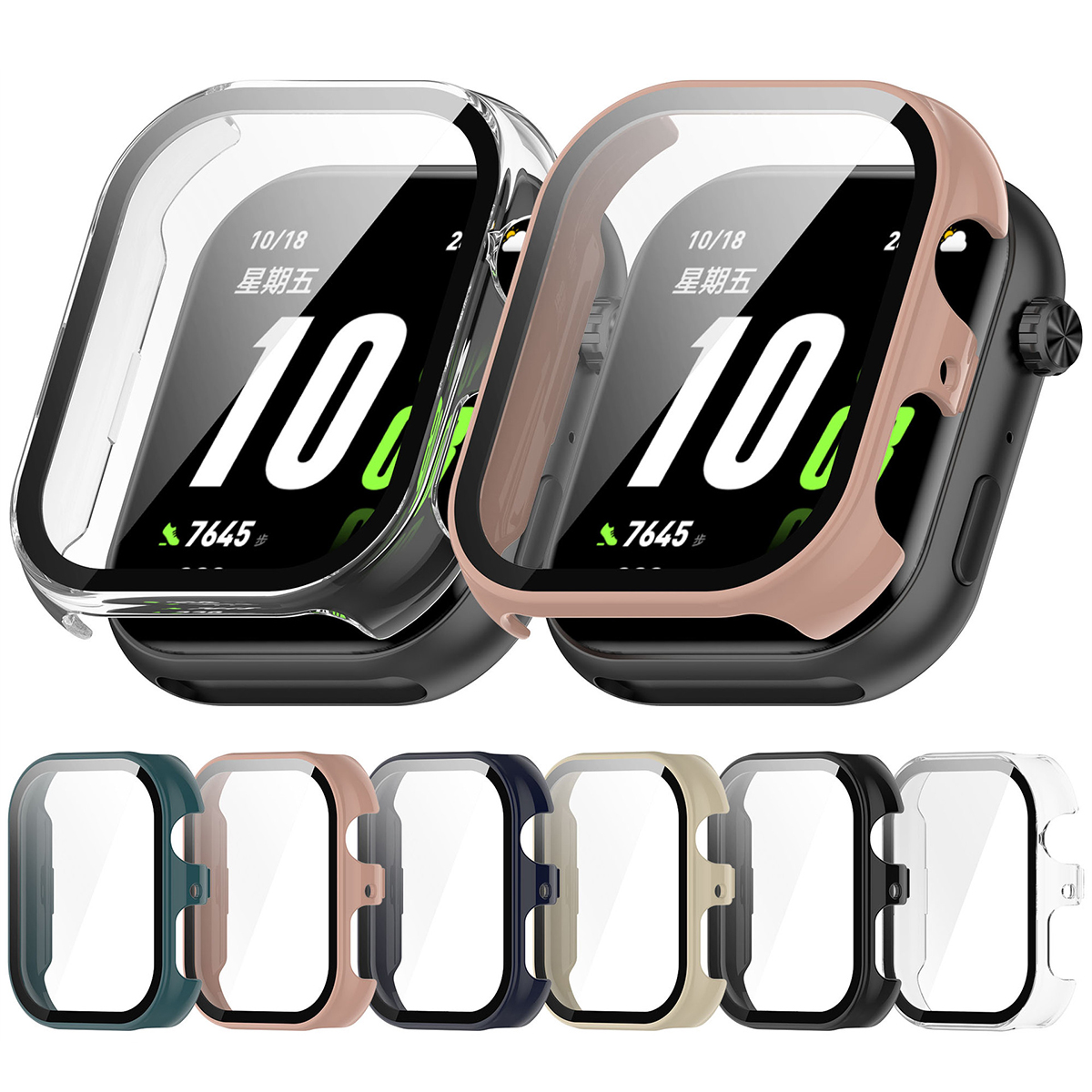 Case Cover + Screen Protector  - مراجعة Smartwatch English وسعره