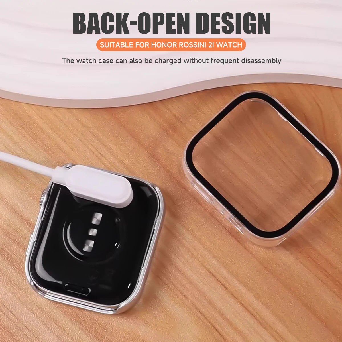 Case Cover + Screen Protector  - مراجعة Smartwatch English وسعره
