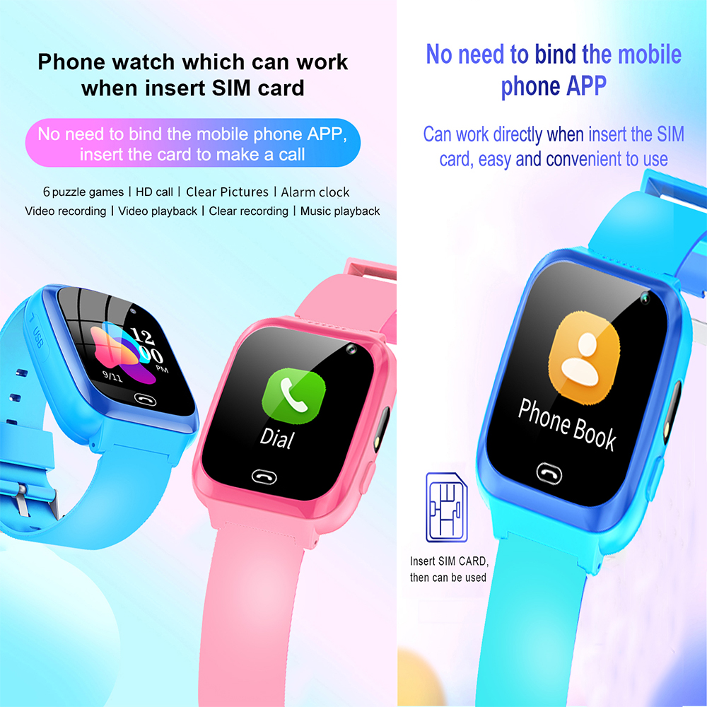 Promotion Kids Smart Watch SO - مراجعة Smartwatch Watches Gift For Boys On Birthday وسعره