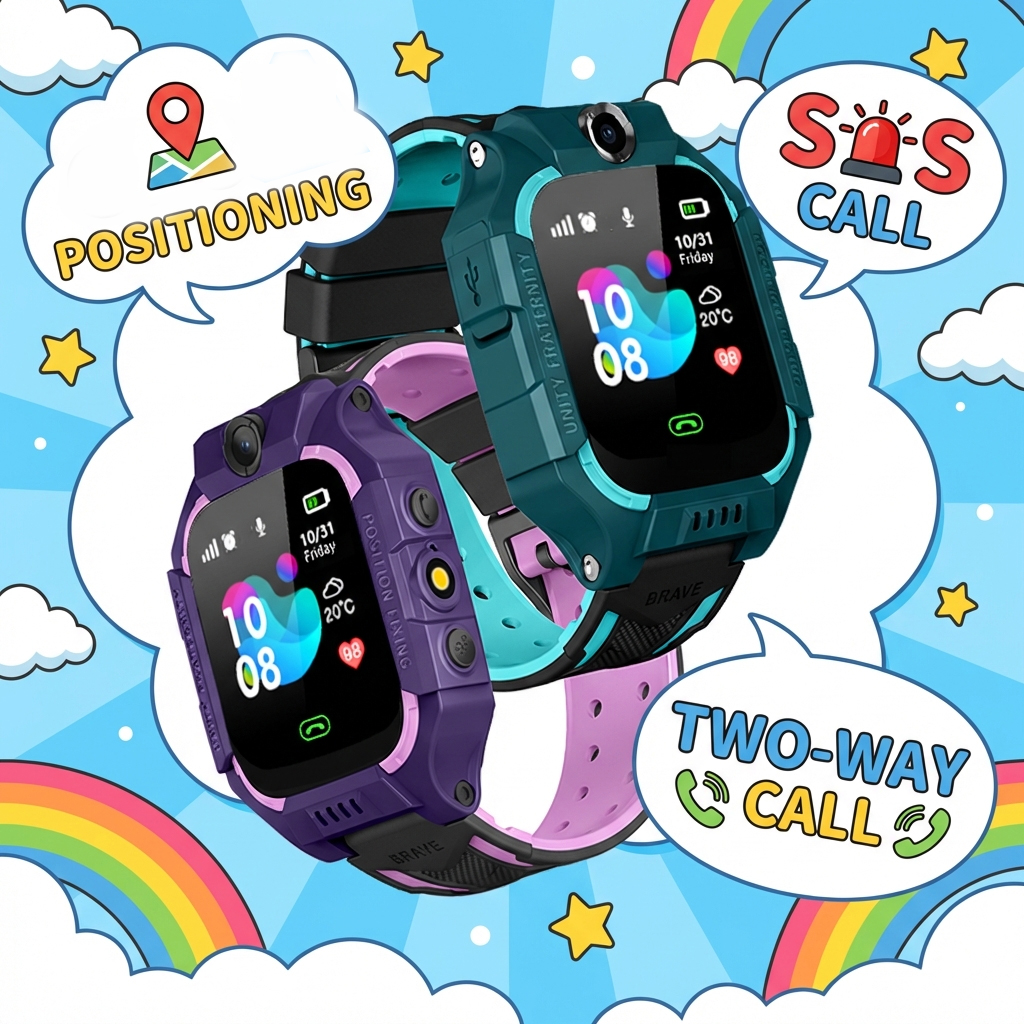 Children Smart Watch 2G Postio - مراجعة Smartwatch Watches Gift For Boys On Birthday وسعره