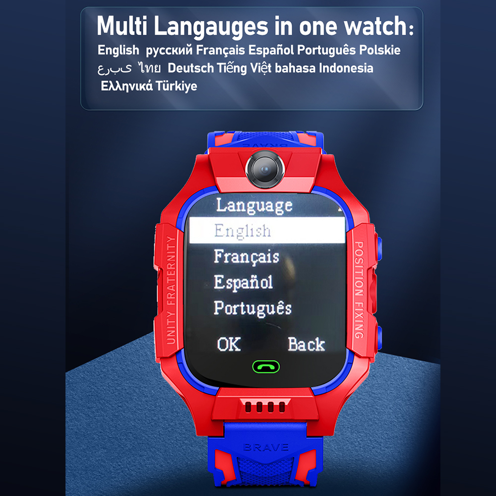 Children Smart Watch 2G Postio - مراجعة Smartwatch Watches Gift For Boys On Birthday وسعره