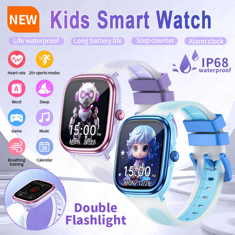 LIGE Kids Girls Boys Present S - مراجعة French Connection Watches Smartwatch App وسعره