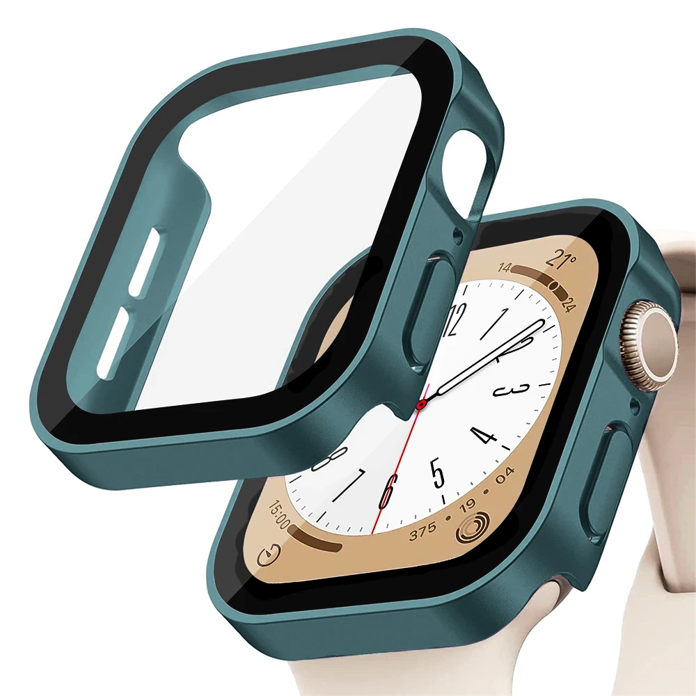 Glass+cover For Apple Watch ca - مراجعة Smartwatch Watches Girls وسعره