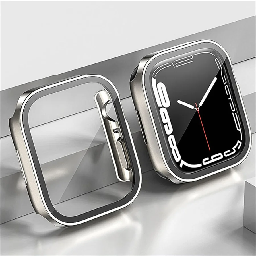 Glass+cover For Apple Watch ca - مراجعة Smartwatch Watches Girls وسعره