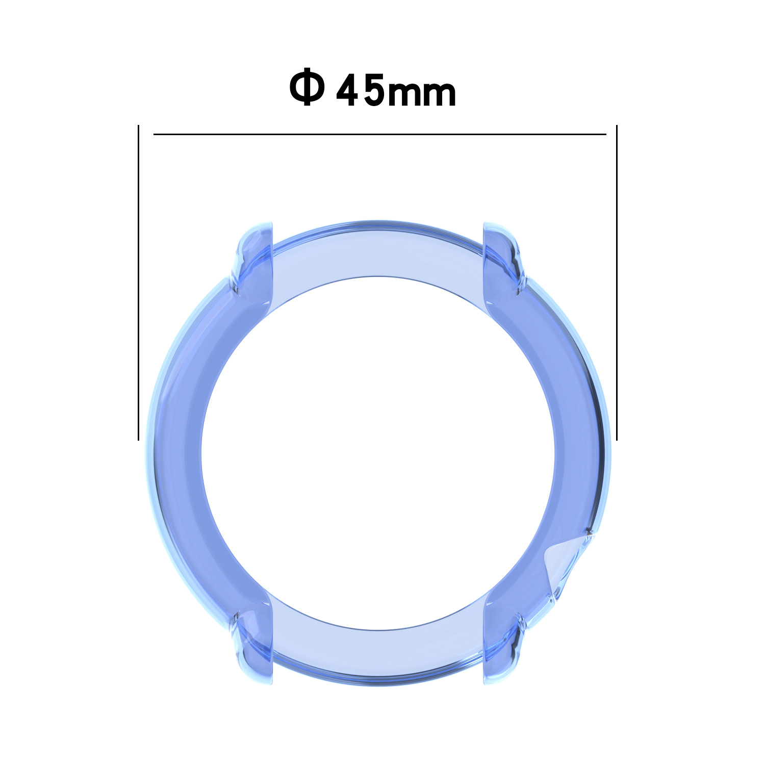 TPU Soft Edge Frame Glass Scre - مراجعة Smartwatch English وسعره