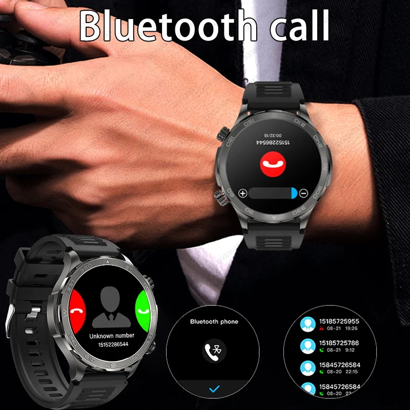 New GPS Track Smart Watch Men  - مراجعة Smartwatch Watches With Bluetooth وسعره