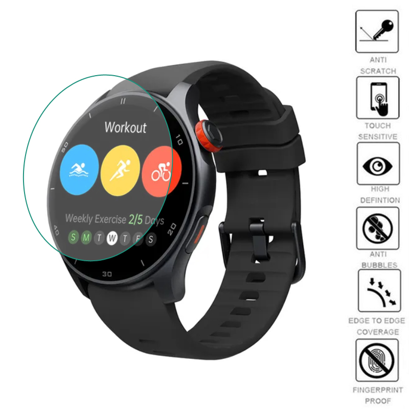 5pcs TPU Soft Smartwatch Clear - مراجعة Smartwatch English وسعره