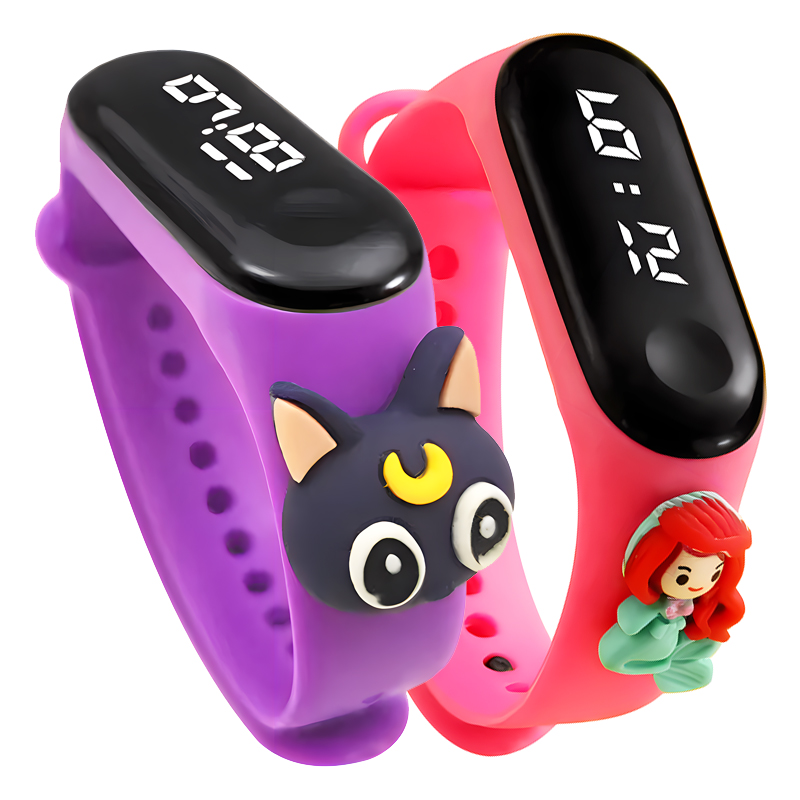 Multi-color Smart Watch For Ch - مراجعة Smartwatch Digital Watches For Kid Girl وسعره