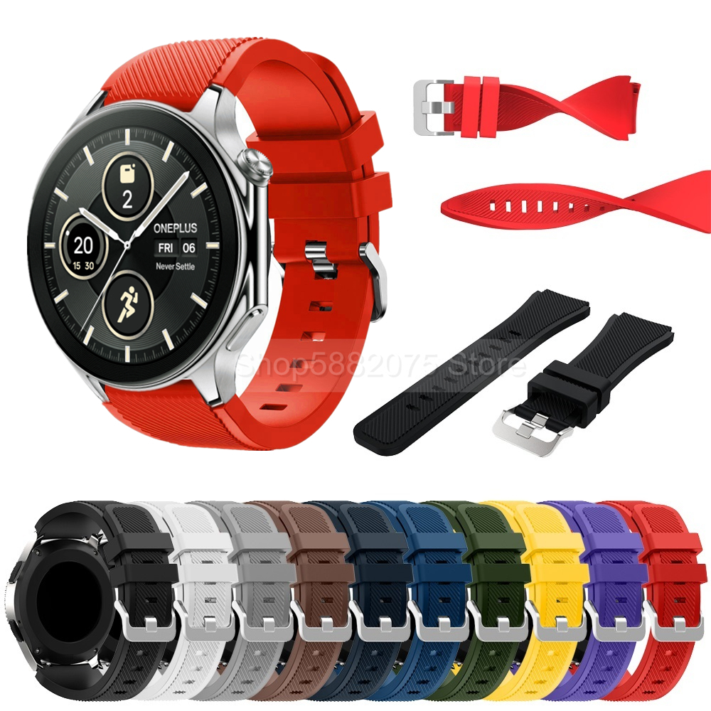 22mm Silicone Strap For OPPO W - مراجعة Watch S Realme وسعره