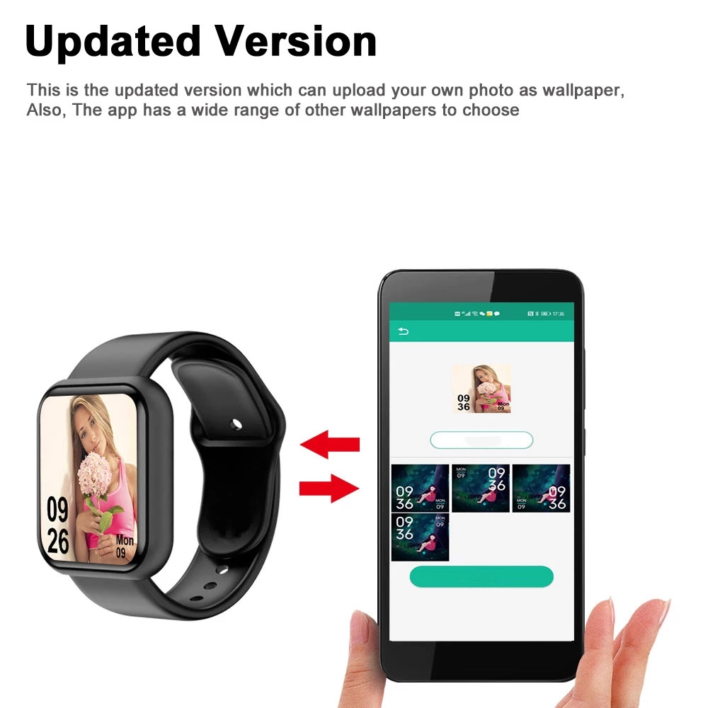 Smart Watch For Men Women Spor - مراجعة Smartwatch Watches Girls وسعره