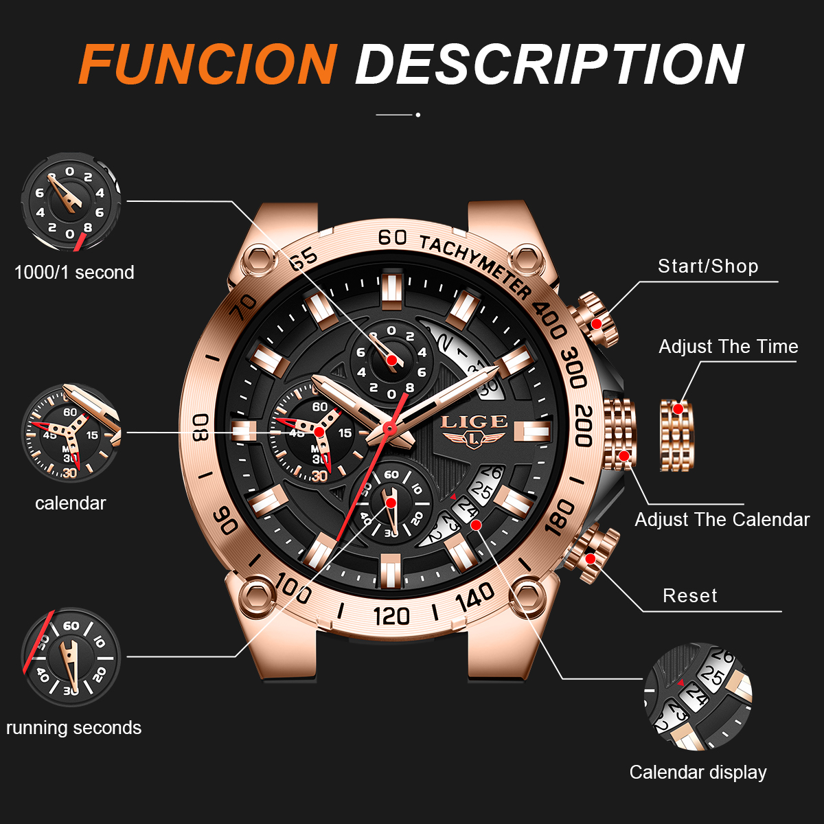 LIGE 2026 Brand Watch Men Sili - مراجعة Smartwatch Army Watches For Men وسعره