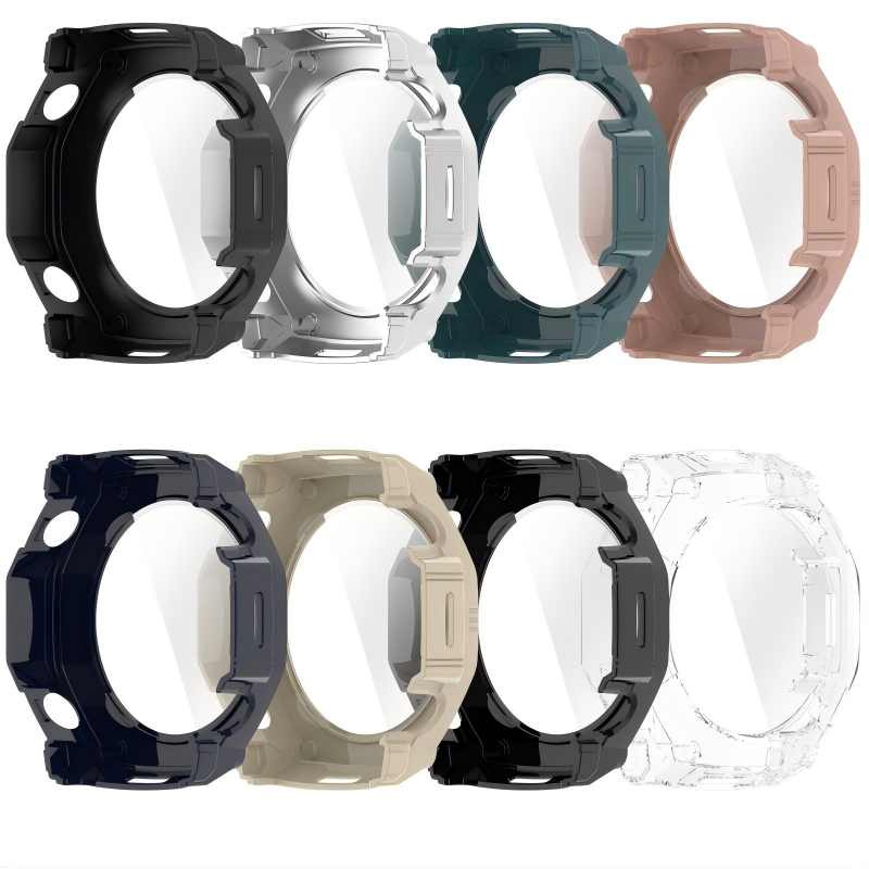 PC+Tempered Glass Case for Ama - مراجعة Smartwatch Watches Amazfit وسعره