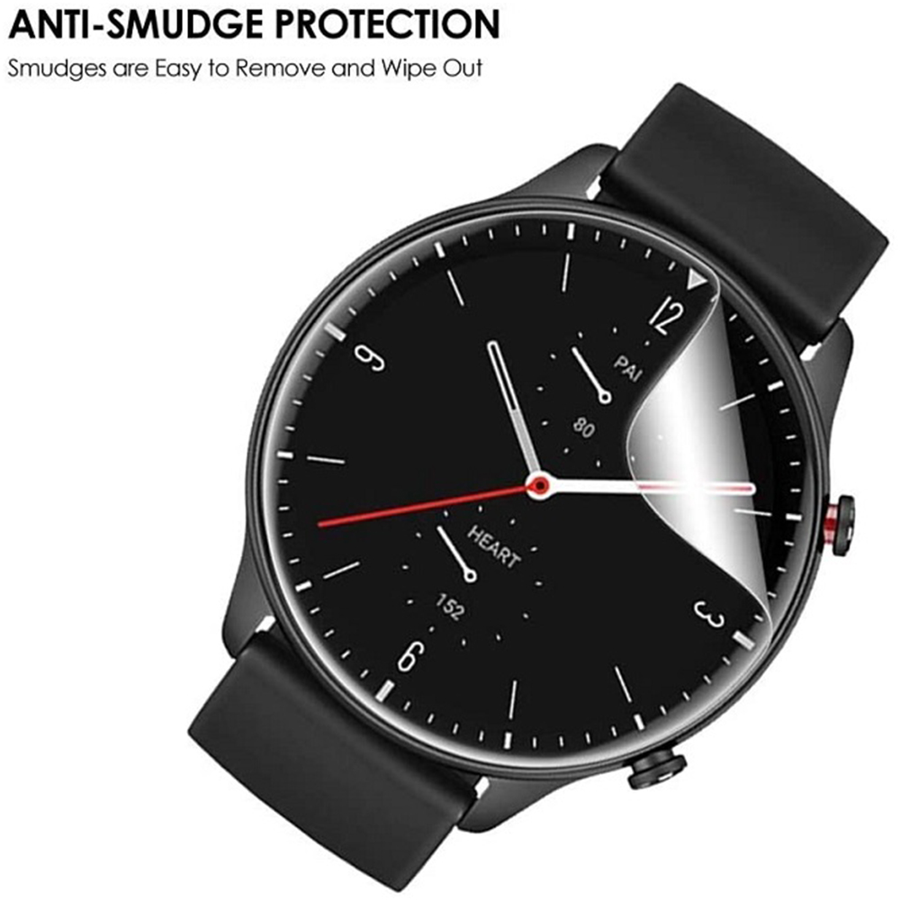 3/6pcs Ultra-thin Transparent  - مراجعة Smartwatch Watches Amazfit وسعره