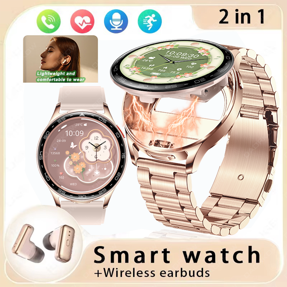2-In-1 TWS Headset SmartWatch  - مراجعة Smartwatch Noise Watches For Women وسعره