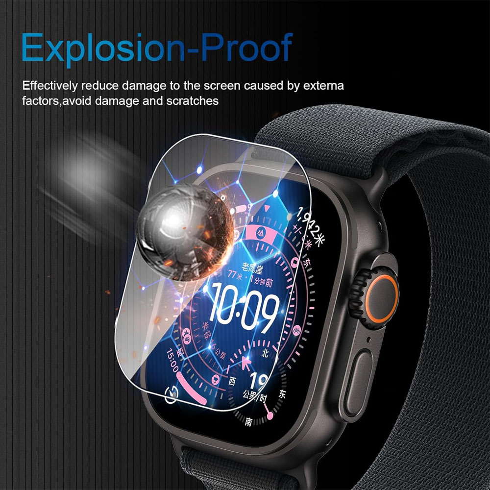 Tempered Glass For Apple Watch - مراجعة Apple Watch Band وسعره