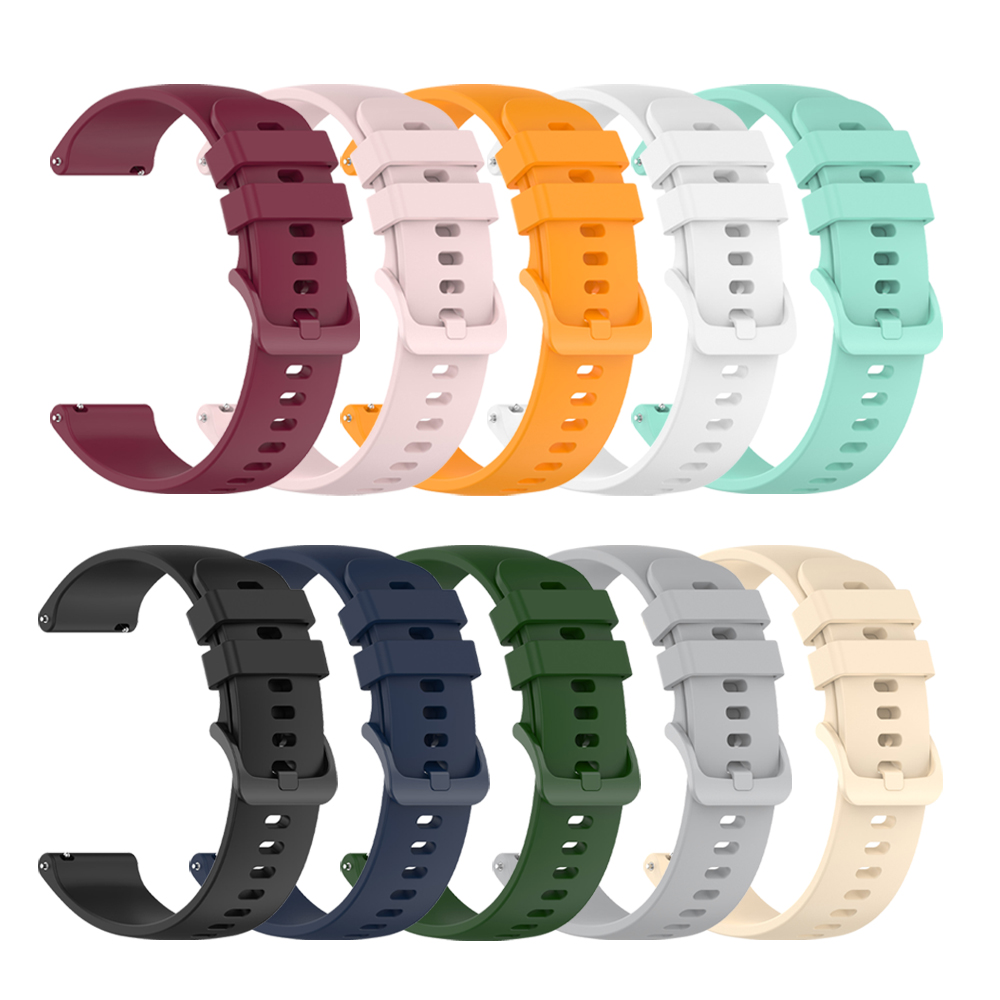22mm 20mm Soft Silicone Strap  - مراجعة Watch S Realme وسعره