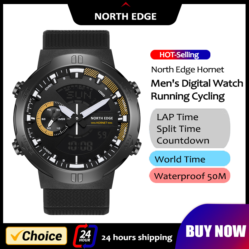 NORTH EDGE Mens Smart Watch Wo - مراجعة Smartwatch Army Watches For Men وسعره