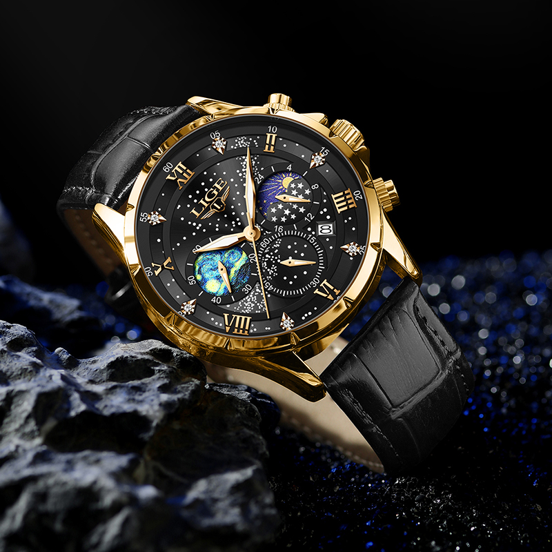 LIGE 2026 Top Luxury Brand Men - مراجعة Smartwatch Army Watches For Men وسعره
