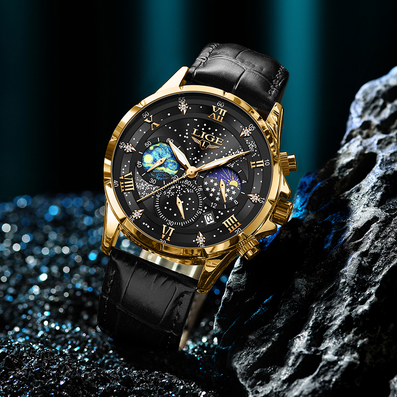 LIGE 2026 Top Luxury Brand Men - مراجعة Smartwatch Army Watches For Men وسعره
