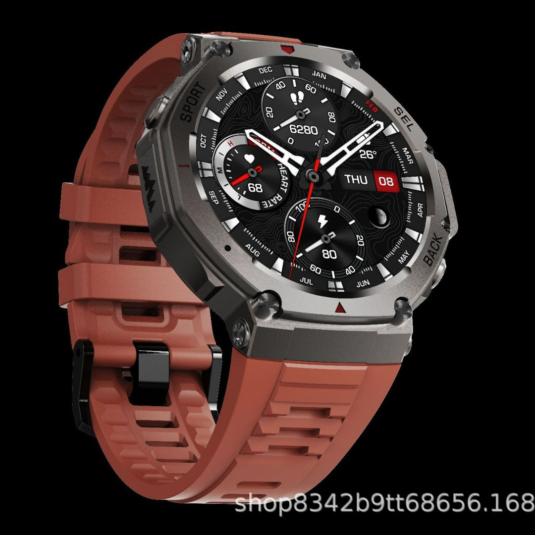 DM58 Smart Watch, AMOLED Displ - مراجعة Smartwatch Watches With Bluetooth وسعره