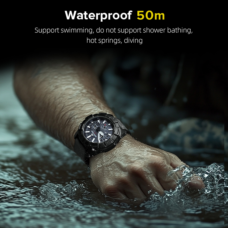 NORTH EDGE 2025 BLAZE Men Quar - مراجعة Smartwatch Army Watches For Men وسعره