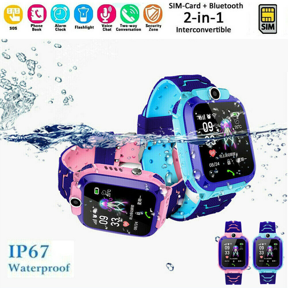 Q12 Kids Smart Watch 2G SOS Ca - مراجعة Smartwatch Watches Girls وسعره