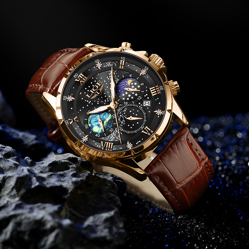 LIGE 2026 Top Luxury Brand Men - مراجعة Smartwatch Army Watches For Men وسعره