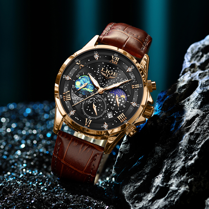 LIGE 2026 Top Luxury Brand Men - مراجعة Smartwatch Army Watches For Men وسعره