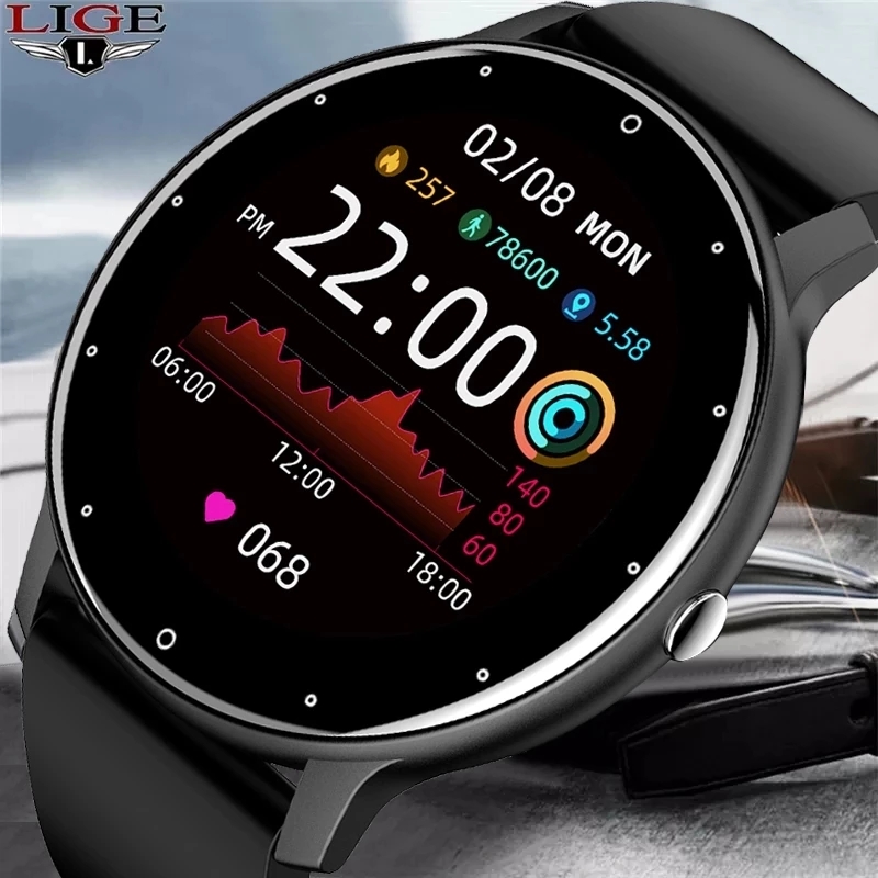 LIGE 2025 New Smart Watch Men  - مراجعة Smartwatch Watches With Bluetooth وسعره