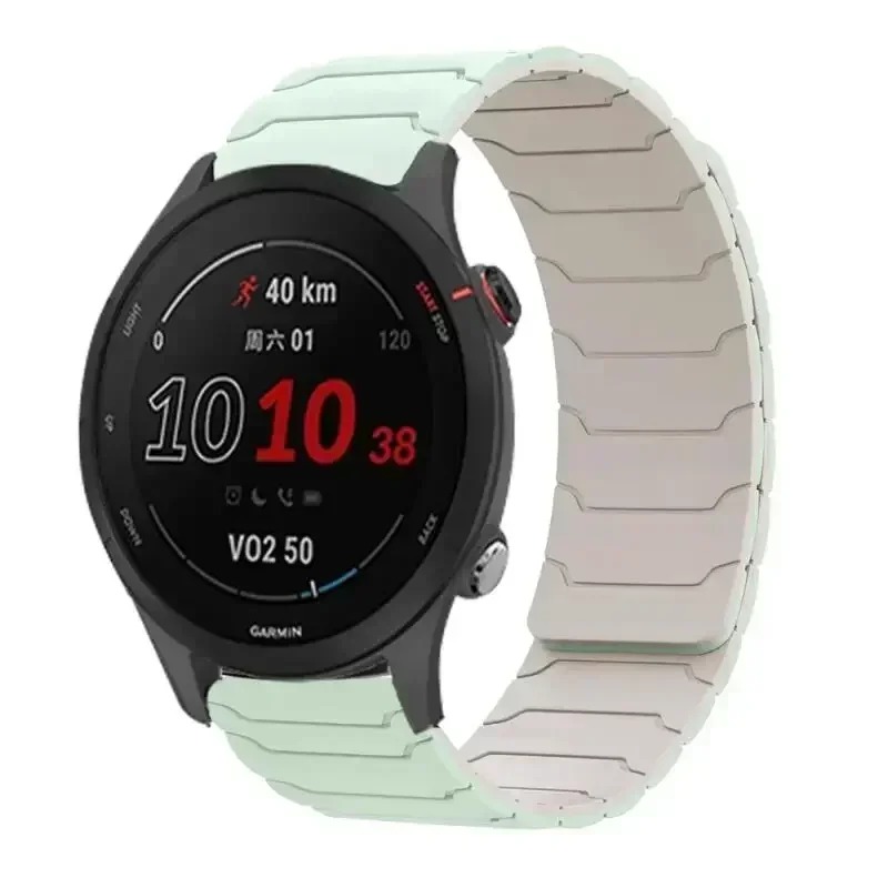 22mm Magnetic Silicone Strap F - مراجعة Watch S Realme وسعره
