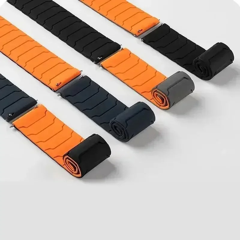 22mm Magnetic Silicone Strap F - مراجعة Watch S Realme وسعره