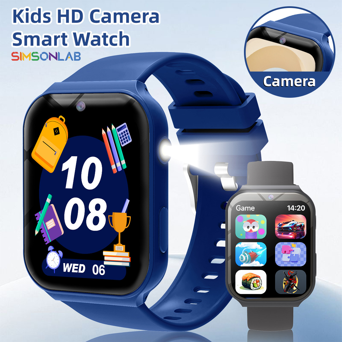 Study Partners for Kids HD Cam - مراجعة Smartwatch Watches Gift For Boys On Birthday وسعره