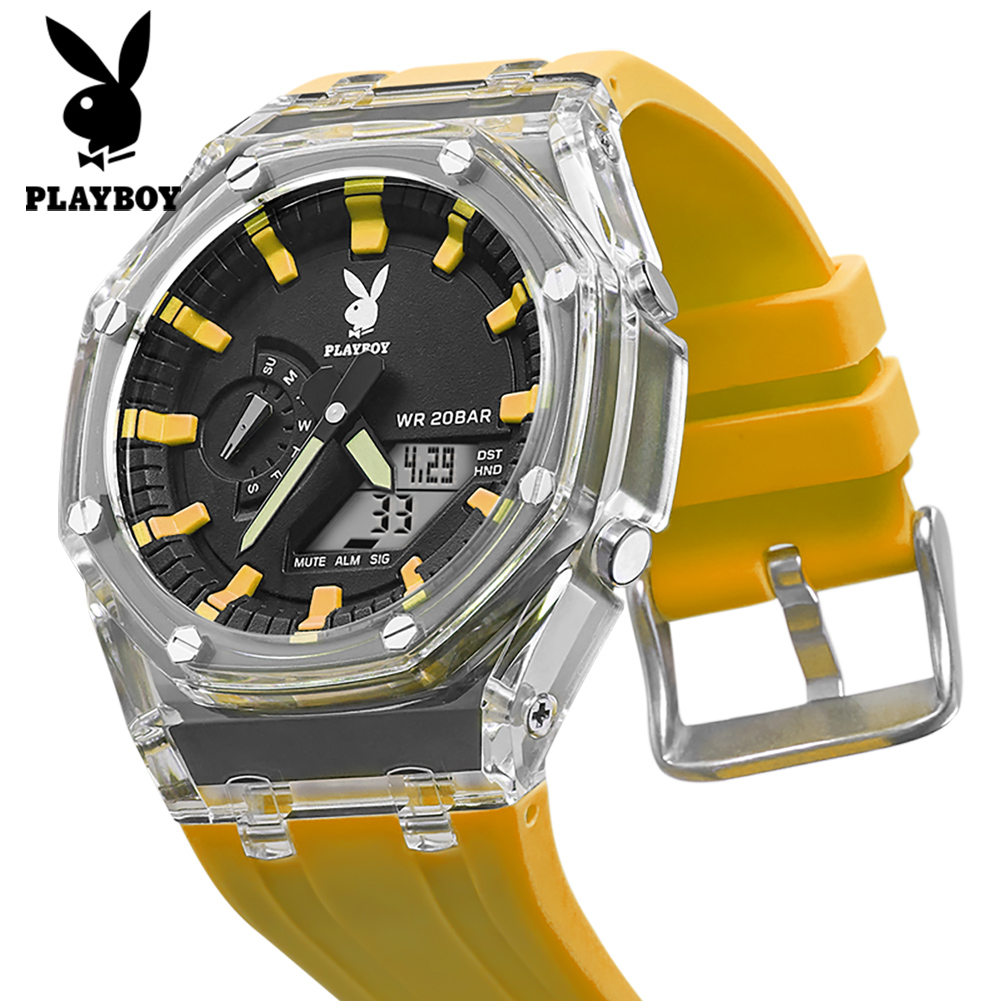 PLAYBOY 2066 Brand Original El - مراجعة Smartwatch Watches Brands For Men وسعره